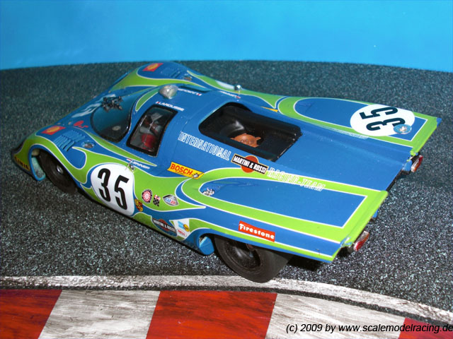 Kauhsen Porsche 917 1970 Paris 1/64th HO Scale Slot Car Decals #12 Neuhaus 